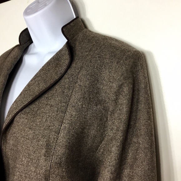 Vintage Bert Newman Tweed Tyrolean Collar Jacket - Picture 4 of 8
